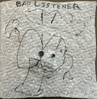 a piece of paper with a drawing on it
